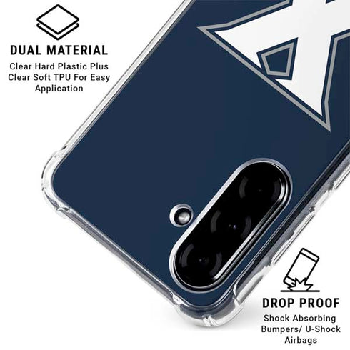 Xavier University Logo Galaxy A36 5G Clear Case
