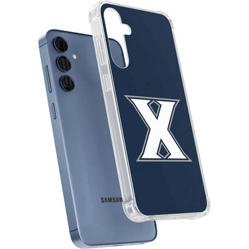 Xavier University Logo Galaxy A55 5G Clear Case