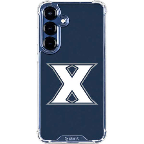 Xavier University Logo Galaxy S25 Clear Case