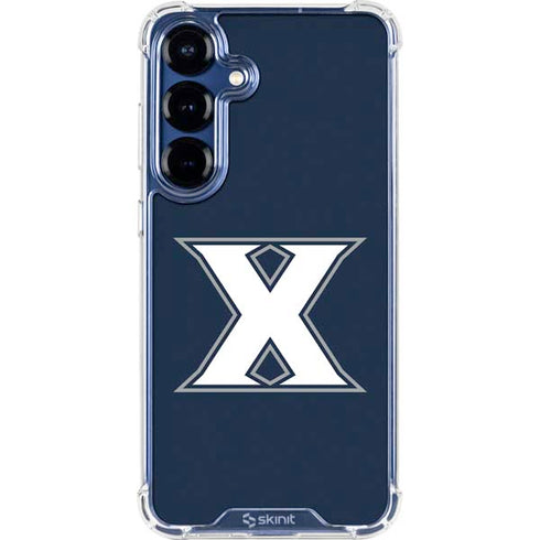 Xavier University Logo Galaxy S25 FE Clear Case