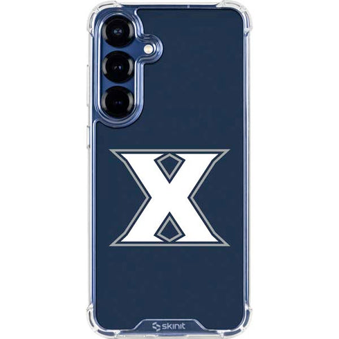 Xavier University Logo Galaxy S25 Plus Clear Case