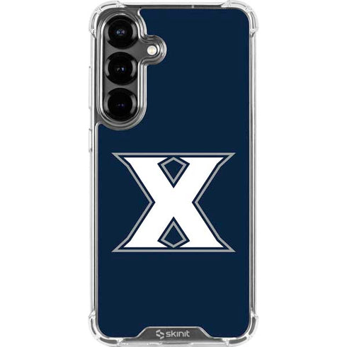 Xavier University Logo Galaxy S26 Plus Clear Case