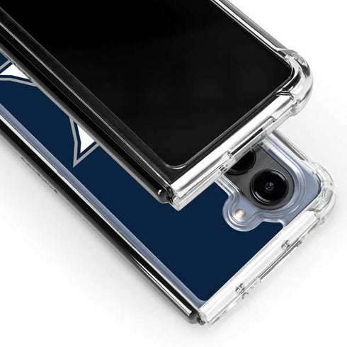 Xavier University Logo Galaxy Z Fold5 5G Clear Case