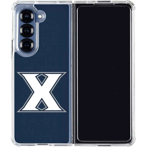 Xavier University Logo Galaxy Z Fold6 Clear Case