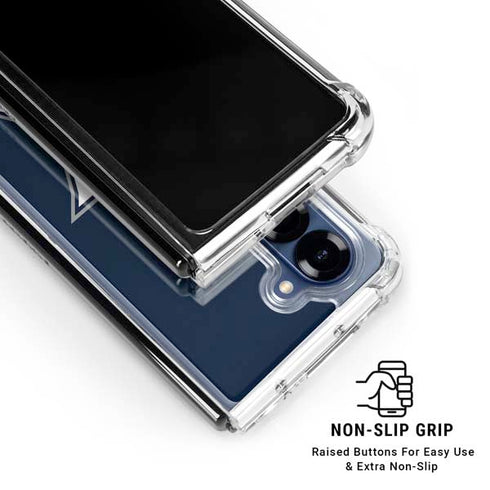 Xavier University Logo Galaxy Z Fold6 Clear Case