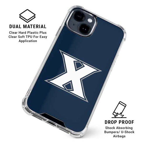 Xavier University Logo iPhone 15 Clear Case