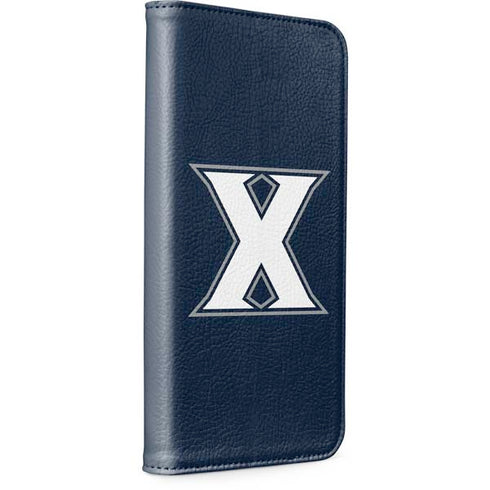 Xavier University Logo iPhone 15 Plus Folio Case
