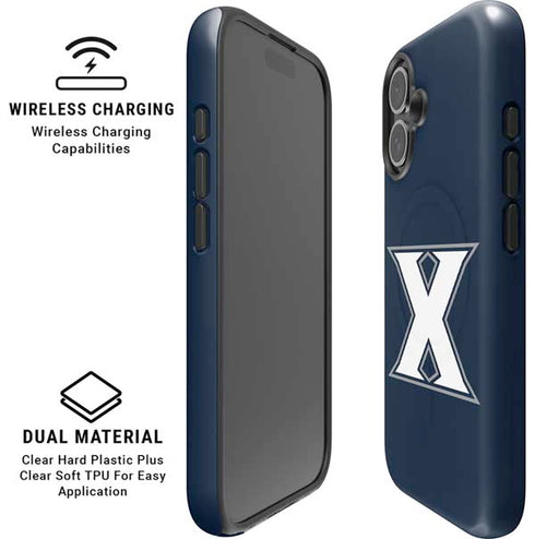 Xavier University Logo iPhone 16 Magsafe Impact Case