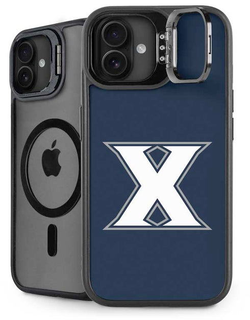 Xavier University Logo iPhone 16 Plus Kickstand Case