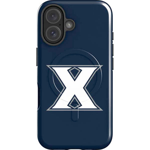 Xavier University Logo iPhone 16 Plus Magsafe Impact Case