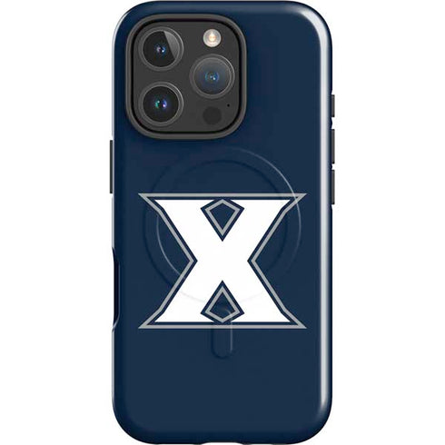 Xavier University Logo iPhone 16 Pro Magsafe Impact Case