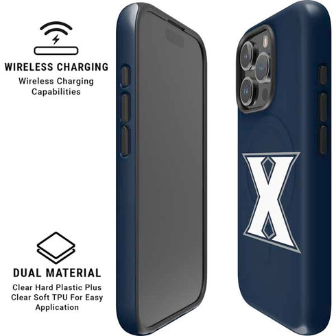 Xavier University Logo iPhone 16 Pro Magsafe Impact Case