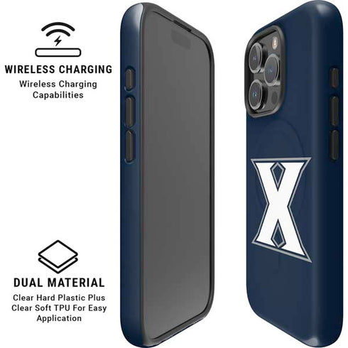 Xavier University Logo iPhone 16 Pro Max Magsafe Impact Case