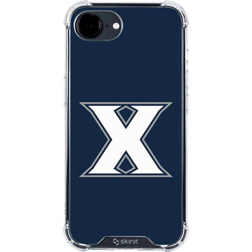 Xavier University Logo iPhone 16e Clear Case