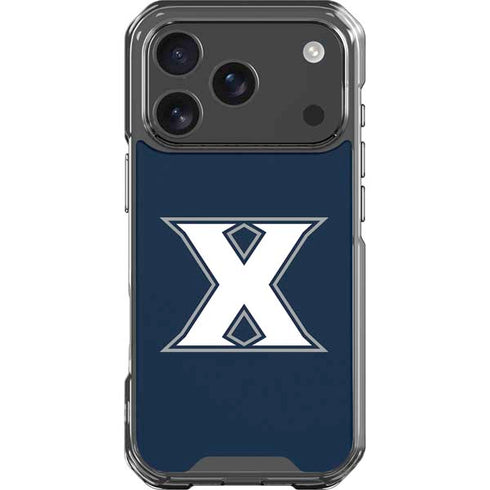 Xavier University Logo iPhone 17 Pro Clear Case