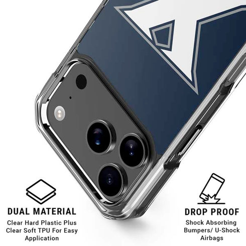 Xavier University Logo iPhone 18 Pro Clear Case
