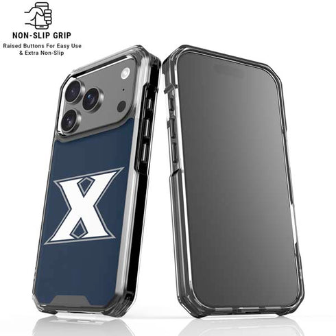 Xavier University Logo iPhone 18 Pro Clear Case