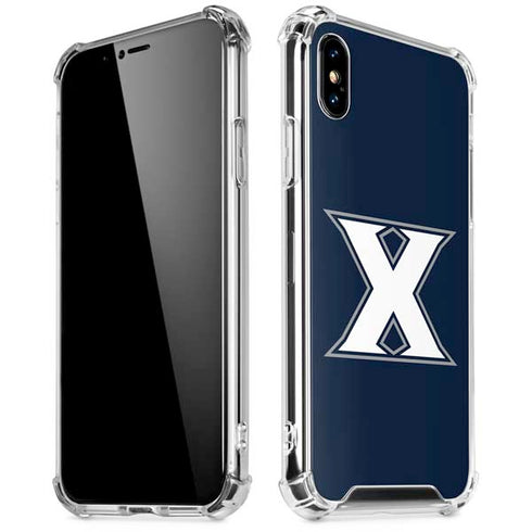 Xavier University Logo iPhone X/XS Clear Case