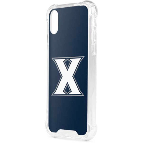 Xavier University Logo iPhone XS Clear Case