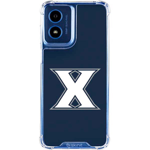 Xavier University Logo Moto G 5G (2024) Clear Case