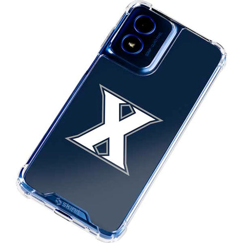 Xavier University Logo Moto G 5G (2024) Clear Case