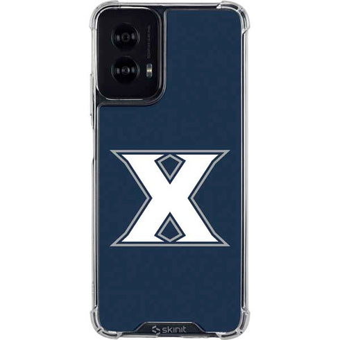 Xavier University Logo Moto G Power 5G (2024) Clear Case