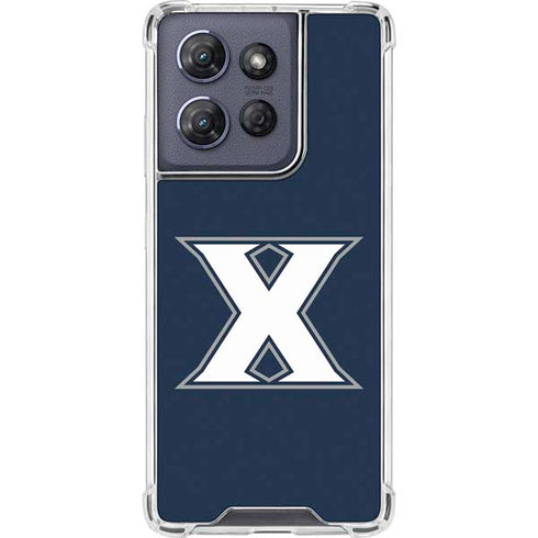 Xavier University Logo Moto G Power 5G (2025) Clear Case