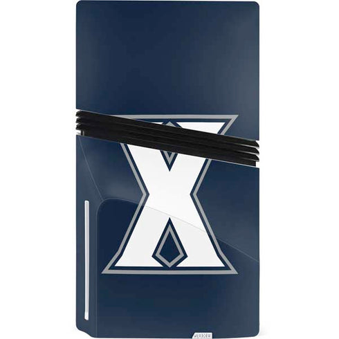 Xavier University Logo PS5 Pro Disk Bundle Skin