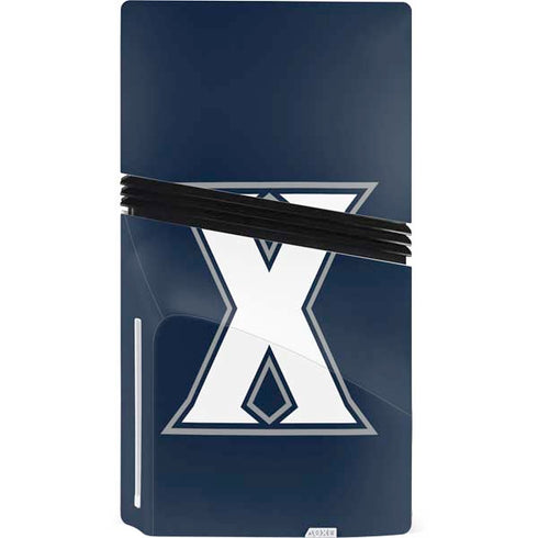 Xavier University Logo PS5 Pro Disk Console Skin