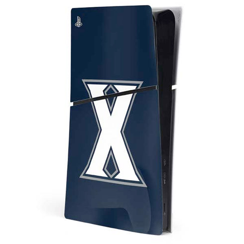 Xavier University Logo PS5 Slim Digital Edition Console Skin