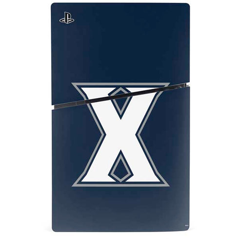 Xavier University Logo PS5 Slim Digital Edition Console Skin