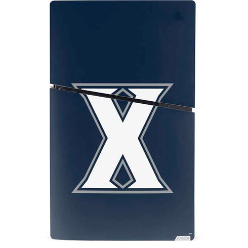 Xavier University Logo PS5 Slim Digital Edition Console Skin