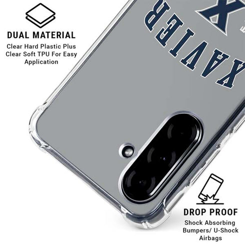 Xavier University Musketeers Est 1831 Galaxy A36 5G Clear Case