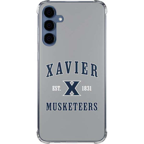 Xavier University Musketeers Est 1831 Galaxy A55 5G Clear Case