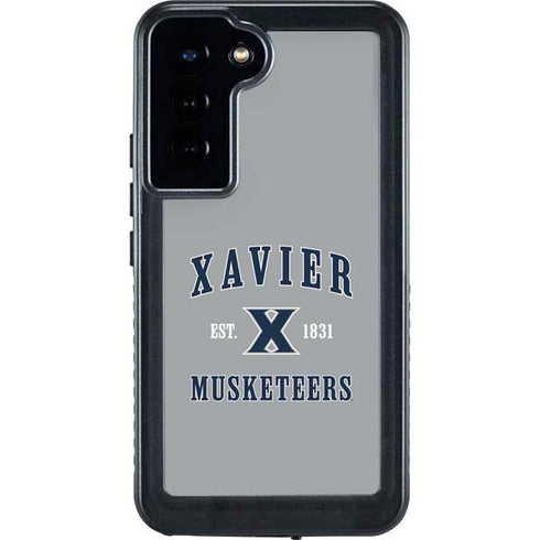 Xavier University Musketeers Est 1831 Galaxy S24 Plus Waterproof Case
