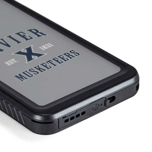 Xavier University Musketeers Est 1831 Galaxy S24 Plus Waterproof Case