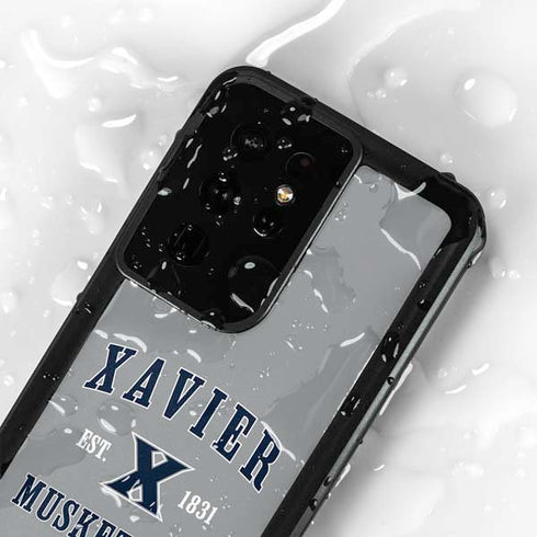 Xavier University Musketeers Est 1831 Galaxy S24 Ultra Waterproof Case
