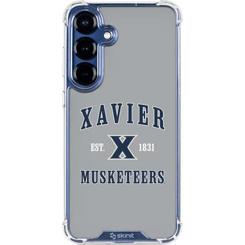 Xavier University Musketeers Est 1831 Galaxy S25 Clear Case