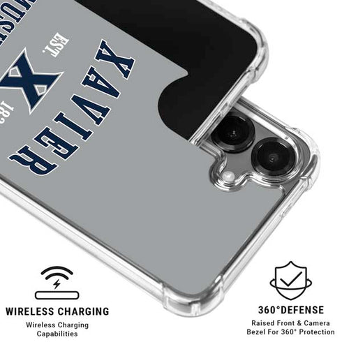 Xavier University Musketeers Est 1831 Galaxy S26 Clear Case