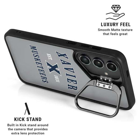 Xavier University Musketeers Est 1831 Galaxy S26 Plus Kickstand Case