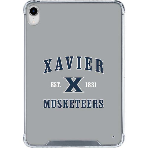 Xavier University Musketeers Est 1831 iPad 11th Gen (2025) Clear Case