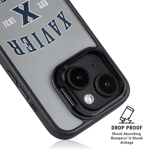 Xavier University Musketeers Est 1831 iPhone 15 Kickstand Case