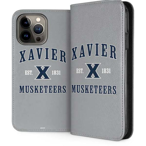 Xavier University Musketeers Est 1831 iPhone 15 Pro Max Folio Case