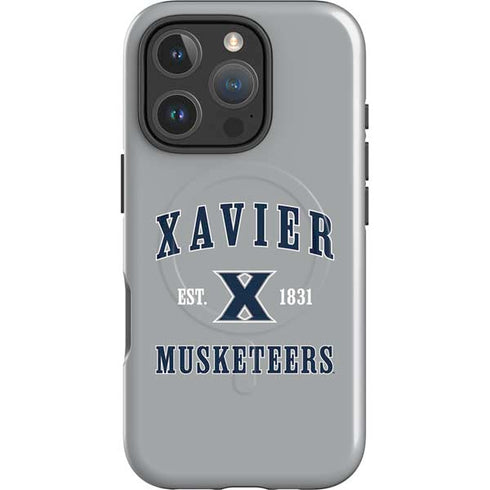 Xavier University Musketeers Est 1831 iPhone 16 Pro Magsafe Impact Case