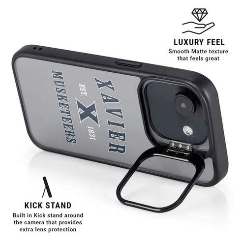 Xavier University Musketeers Est 1831 iPhone 16e Kickstand Case