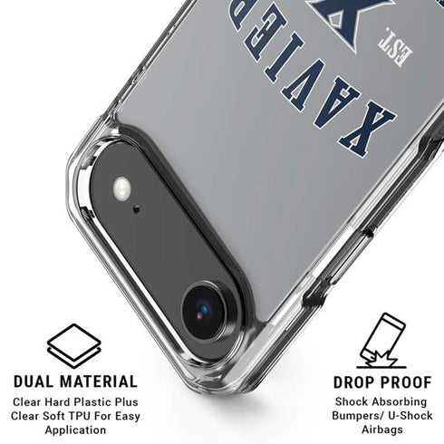 Xavier University Musketeers Est 1831 iPhone 17 Air Clear Case
