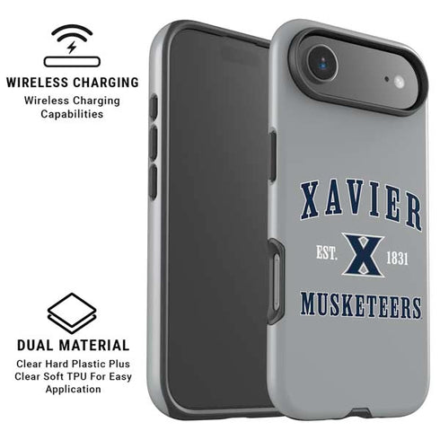 Xavier University Musketeers Est 1831 iPhone 17 Air Magsafe Impact Case