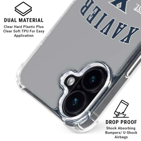 Xavier University Musketeers Est 1831 iPhone 17 Clear Case