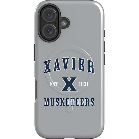 Xavier University Musketeers Est 1831 iPhone 17 Magsafe Impact Case