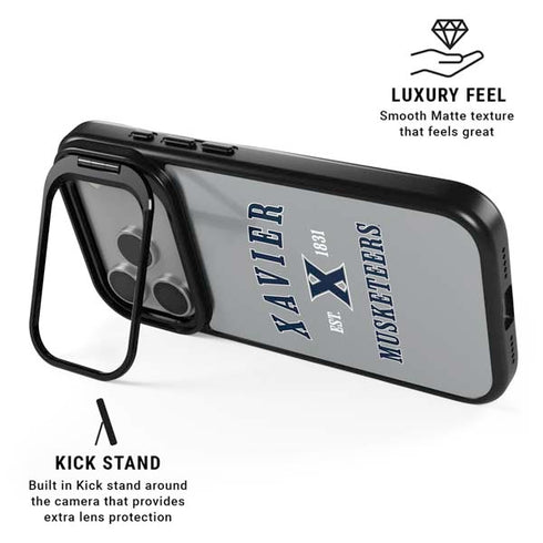 Xavier University Musketeers Est 1831 iPhone 17 Pro Kickstand Case